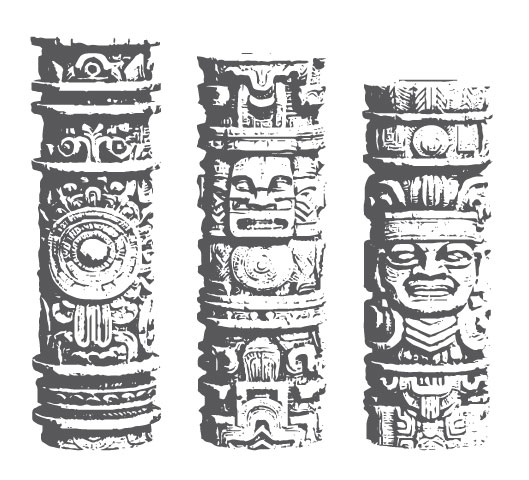 Mayan Column
