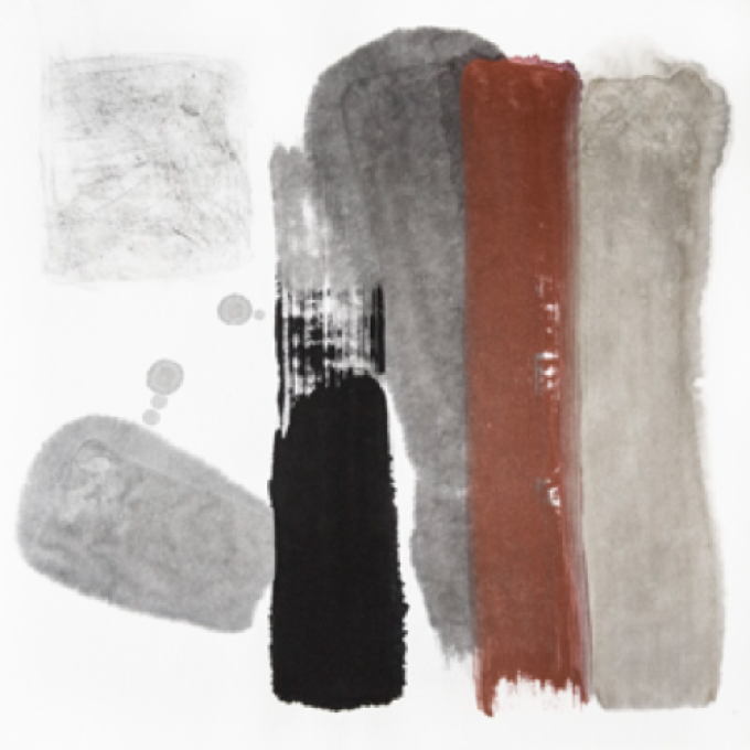 Strokes textures shapes paintings by derrick fludd